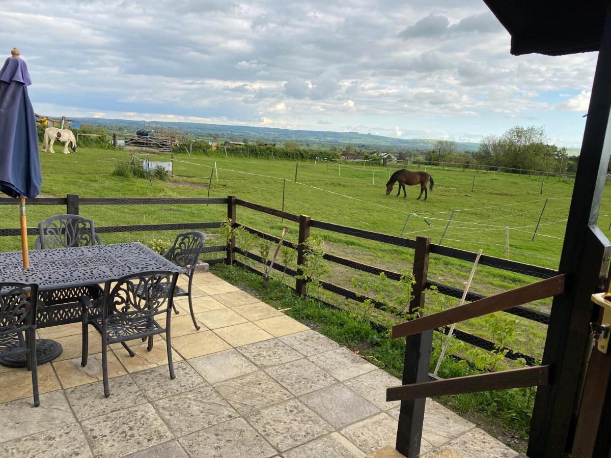 Rew Farm Country & Equestrian Accommodation - Sunrise Lodge 梅尔克舍姆 外观 照片